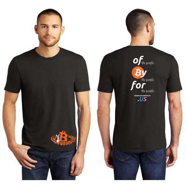 For the People Bitcoin Tshirt